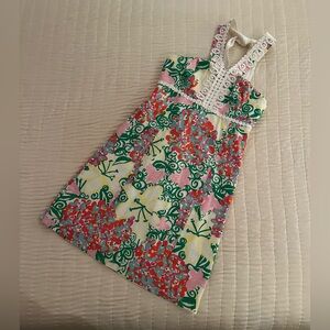 Multi-color floral halter sundress by Lily Pulitzer
